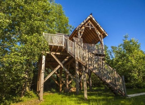 cabane perchée "le Ciel" chez Nid2Rêve